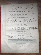 Steibelt daniel air d'occasion  Bordeaux-
