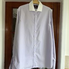 mens contrast collar shirt for sale  NOTTINGHAM