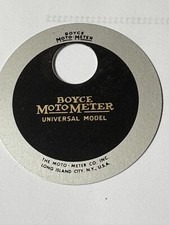 Boyce motometer faceplate for sale  Saint Jacob
