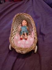 Vintage wicker miniature for sale  LUTON