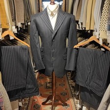 Mens 46r pinstripe for sale  LYDNEY