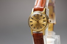 Vintage "Quase Perfeito" OMEGA Geneve Cal.681 Relógio Feminino Automático Mostrador Dourado JAPÃO comprar usado  Enviando para Brazil