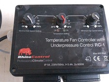 Rhino fan controller. for sale  WAKEFIELD