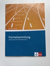 Gymnasium formelsammlung mathe gebraucht kaufen  Dallgow