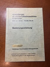 Heidelberger druckmaschinen be gebraucht kaufen  Ilvesheim