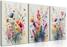 Framed colorful wildflower for sale  Brentwood