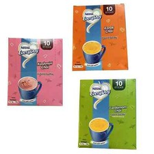 NESTLE DAILY INSTANT TEA MIX KARAK, CARDAMOMO E CAXEMIRA CHAI 1,2 ou 4 peças comprar usado  Enviando para Brazil