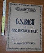 Bach piccoli preludi usato  Novellara