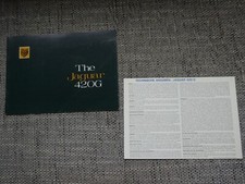 Jaguar 420 prospekt gebraucht kaufen Jaguar 420 prospekt gebraucht kaufen  Oberhausen