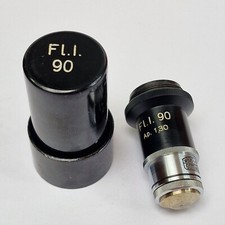 Objetiva de microscópio Winkel Zeiss Gottingen FL.i.90 fluorita 90x muito bom estado usado, usado comprar usado  Enviando para Brazil
