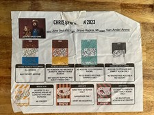 Chris stapleton stage for sale  Grand Rapids