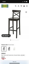 Ikea ingolf bar for sale  Collegeville