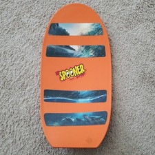 The Spooner Balance Board laranja exercício treinamento skate snowboard surf comprar usado  Enviando para Brazil