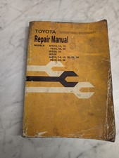 EMPILHADEIRA MANUAL DE REPARO DE EQUIPAMENTOS INDUSTRIAIS TOYOTA 4FG10 4FG15 3FG20 comprar usado  Enviando para Brazil