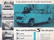 Triumph herald model for sale  BAGSHOT