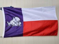 Flag banner tcu for sale  Dallas