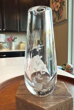Orrefors sweden etched for sale  Poulsbo