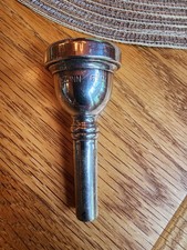 Bocal de trombone Conn 6 1/2 AL haste pequena/curta banhado a prata comprar usado  Enviando para Brazil