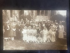 Antique wedding photograph for sale  FORFAR