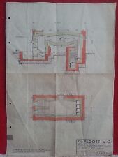 Disegno schizzo forno usato  Malnate