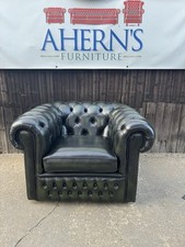 Vintage green leather for sale  BOSTON