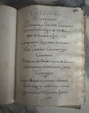 ITALIAN MANUSCRIPT POETRY 'DESTRUCTION CATANIA SICILY C1800. VELLUM BINDING, usado comprar usado  Enviando para Brazil