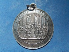 Silver medal baptism d'occasion  Expédié en Belgium