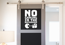 Gaming bathroom sticker for sale  BUNGAY