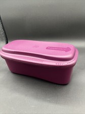 Máquina de macarrão para micro-ondas Tupperware 8 xícaras 2 qt cozinhar e coar roxo comprar usado  Enviando para Brazil