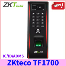 ZKteco TF1700 TCP/IP IP65 Huella Dactilar Puerta Control Terminal Tiempo Reloj segunda mano  Embacar hacia Mexico