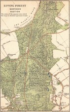 1918 antique map for sale  WISBECH