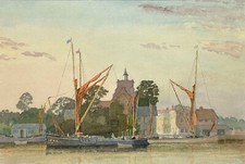 Contemporary watercolour thame for sale  NORWICH