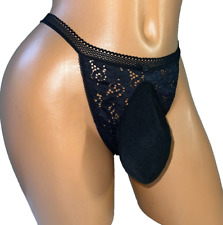 Black lace thong for sale  Lexington