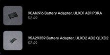(Variadas) Peças de Reposição Originais Shure ***CAIXA ABERTA*** Botão Adaptador de Bateria comprar usado  Enviando para Brazil