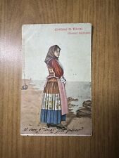Cartolina costume illorai usato  Beinasco