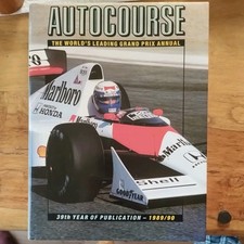 Autocourse 1989 formula for sale  NORWICH