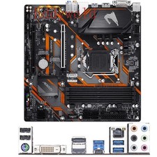 Placa-mãe Gigabyte B365M AORUS ELITE Intel B365 Micro ATX LGA 1151 DDR4 DIMM comprar usado  Enviando para Brazil
