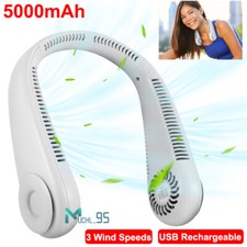 Usado, Ventilador Portatil Recarregável Ventilador USB de Banda para El Cuello 2024 comprar usado  Enviando para Brazil