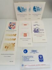 Lot feuillets philatéliques d'occasion  Bédée