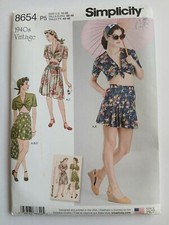 Uncut vintage 1940s for sale  UK