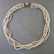 Elegante mehrreihige perlen gebraucht kaufen  Wuppertal