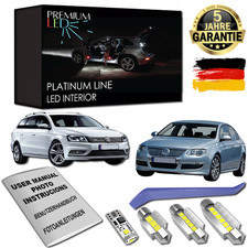 VW Passat B6 B7 LED Innenraumbeleuchtung Premium Set 9 SMD Weiss Canbus comprar usado  Enviando para Brazil