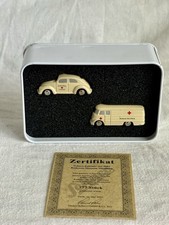 SCHUCO PICCOLO ROTKREUZ-MUSEUM CONJUNTO 2002 VOLKSWAGEN VW BEETLE BUG MERCEDES L319, usado comprar usado  Enviando para Brazil