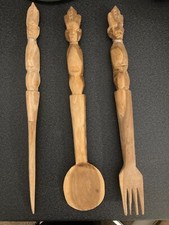 Hand carved wooden for sale  BASILDON