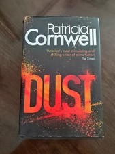 Patricia cornwell. dust for sale  KETTERING