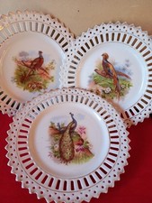 Assiettes ajourées porcelaine d'occasion  Castelsarrasin