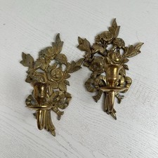 rose wall sconces pair 2 for sale rose wall sconces pair 2 for sale Lima