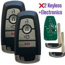 2 PARA 2017 2018 2019 2020 FORD FUSION CHAVEIRO REMOTO CHAVE INTELIGENTE 315MHz 164-R8150, usado comprar usado  Enviando para Brazil