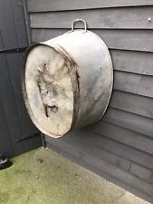 Vintage galvanised tub for sale  SHEERNESS