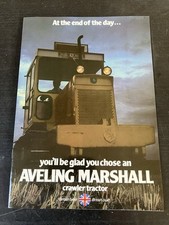 Aveling marshall tractor for sale  MARKET RASEN